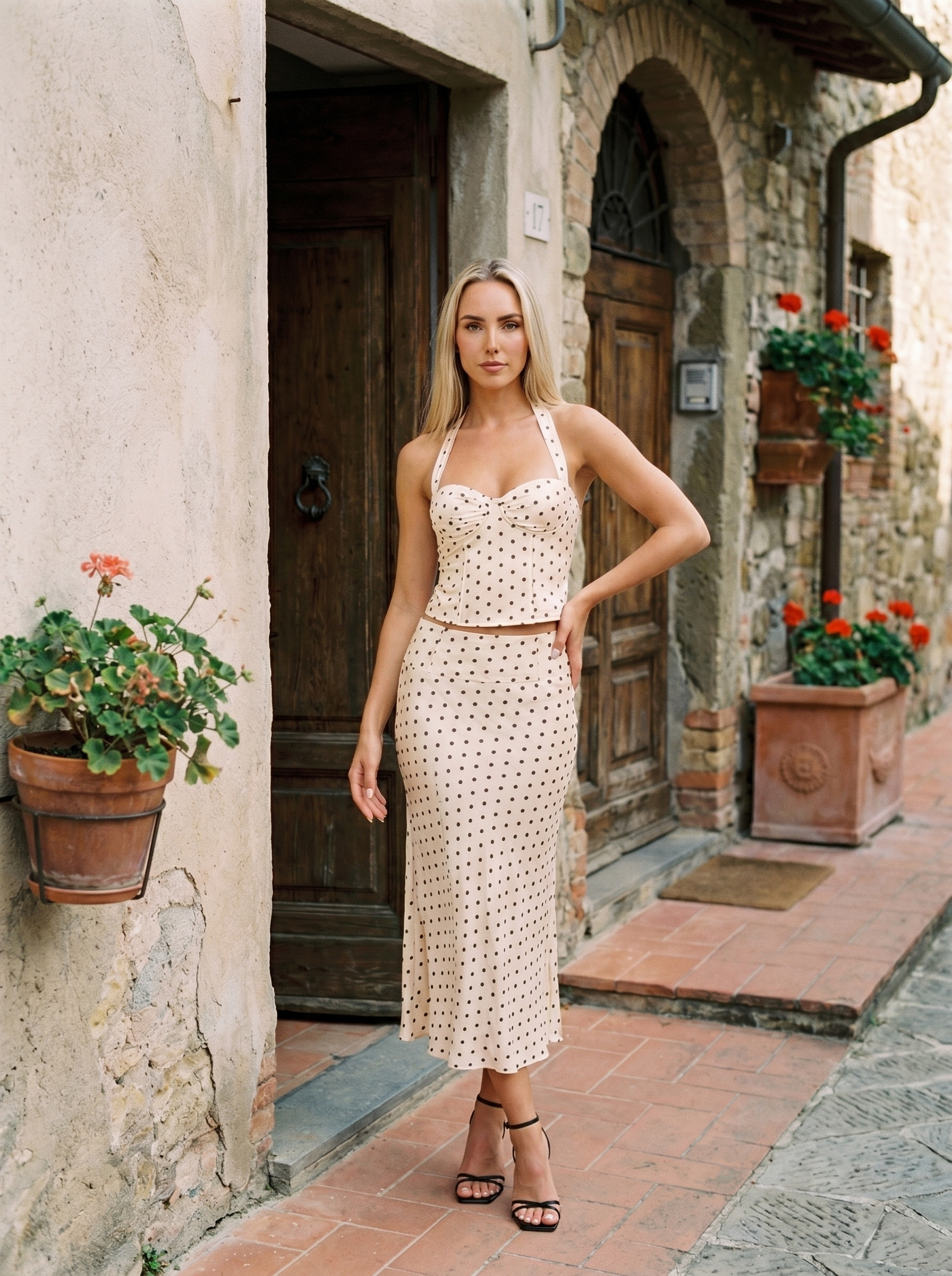 Polka-Punkt-Set
