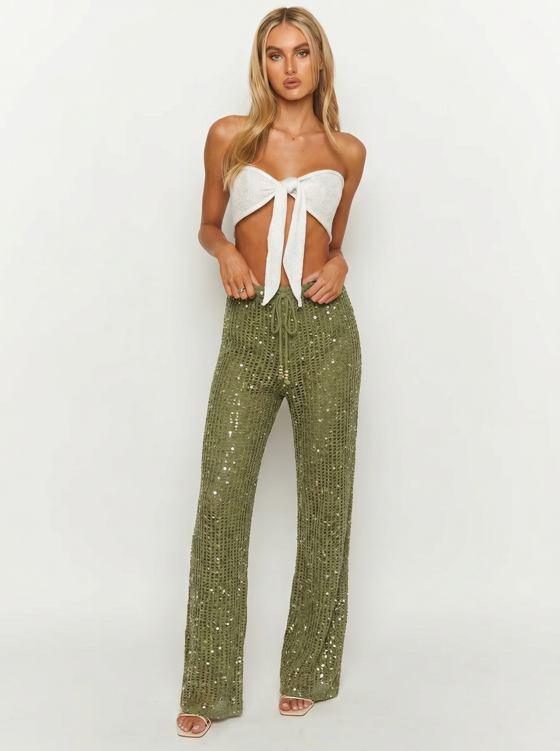 Hose mit Pailletten