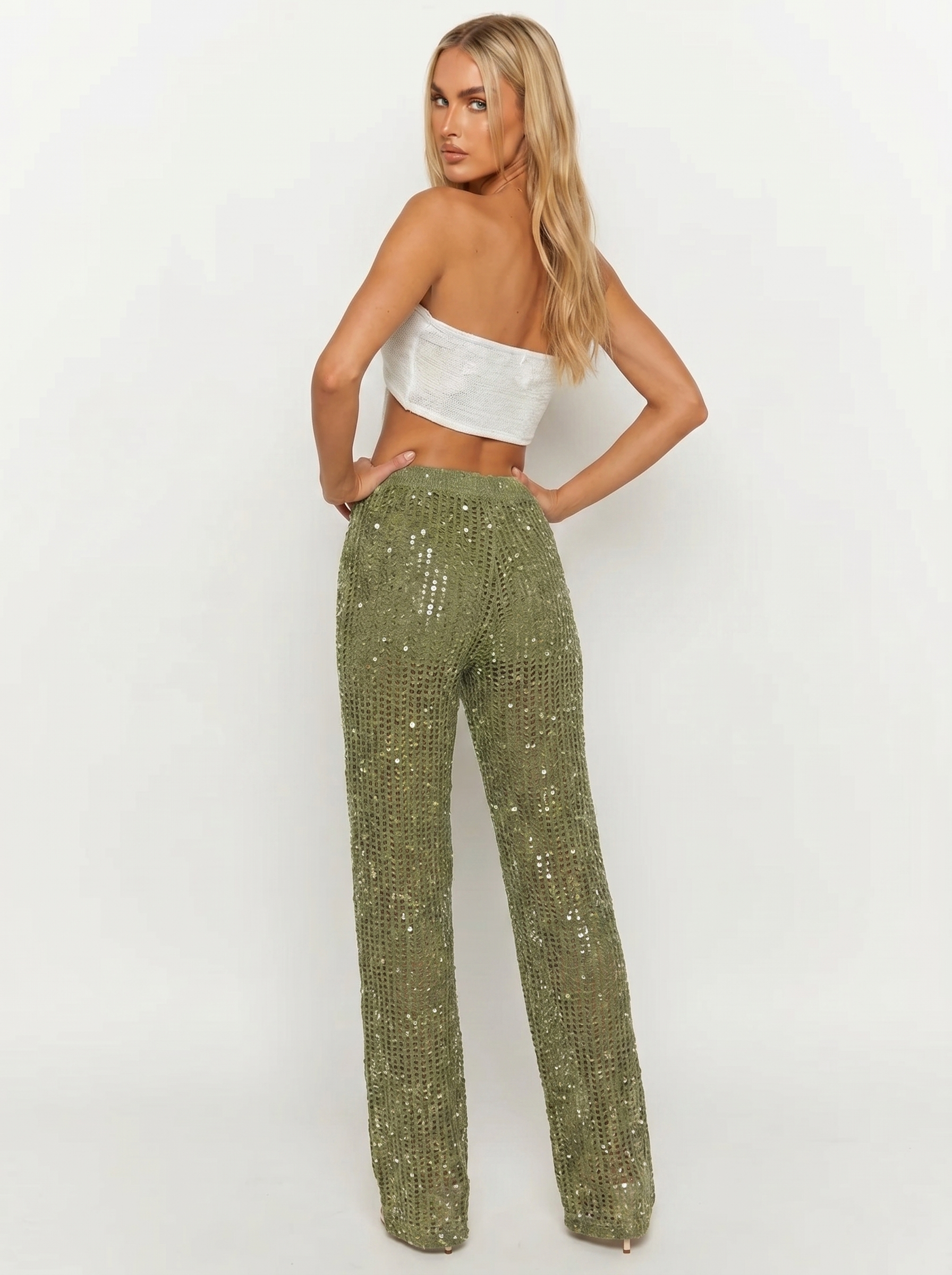 Hose mit Pailletten